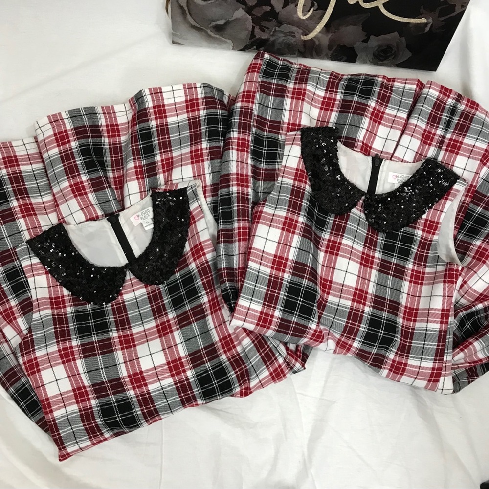 Plaid Holiday Dress